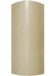 kályhacsempe - Nagyon hosszú íves beforduló sima sarok - 111×111×300 mm