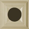 kachle - Środkowy z wyczystką - 225 × 225 × 50 mm
